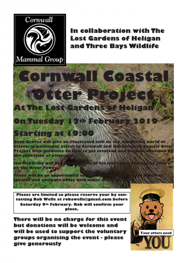 Cornwall Coastal Otter Project